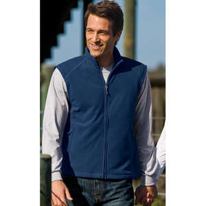 Custom Promotional Port Authority Signature Activo Microfleece Vest - Dark/All