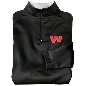 Sport-Tek Sport-Wick Quarter-Zip Fleece Pullover - Dark/All 