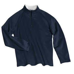 Sport-Tek Sport-Wick Quarter-Zip Fleece Pullover - Dark/All 