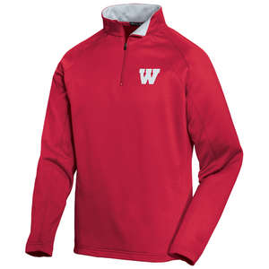 Sport-Tek Sport-Wick Quarter-Zip Fleece Pullover - Dark/All 