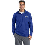 Promotional Fleece - Sport-Tek Sport-Wick Quarter-Zip Fleece Pullover - Dark/All