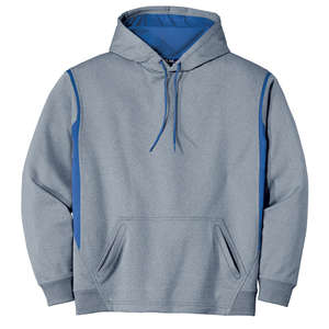 Sport-Tek Tech Fleece Hooded Sweatshirt - Dark/All Gray, Heathered/Blue, Royal