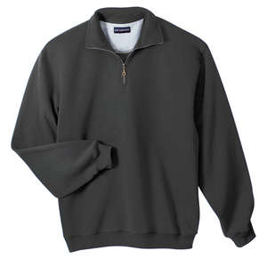 Sport-Tek Quarter-Zip Sweatshirt - Dark/All Charcoal, Heathered