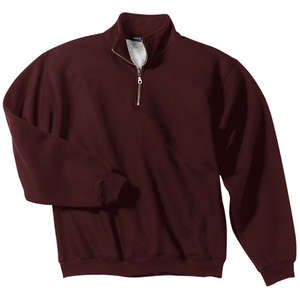 Sport-Tek Quarter-Zip Sweatshirt - Dark/All Maroon