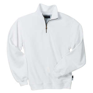 Sport-Tek Quarter-Zip Sweatshirt - Dark/All White