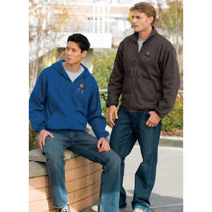 Sport-Tek Full-Zip Hooded Sweatshirt - Dark/All