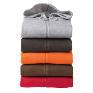 Sport-Tek Full-Zip Hooded Sweatshirt - Dark/All