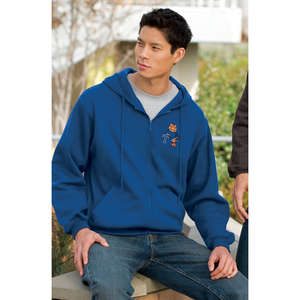 Sport-Tek Full-Zip Hooded Sweatshirt - Dark/All