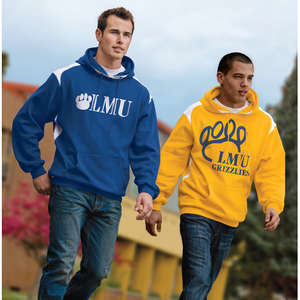 Sport-Tek Pullover Hooded Sweatshirt with Contrast Color - Dark/All