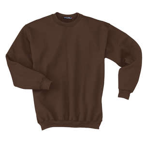 Sport-Tek Super Heavyweight Crewneck Sweatshirt - Dark/All Brown