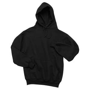 Sport-Tek Super Heavyweight Pullover Hooded Sweatshirt - Dark/All Black