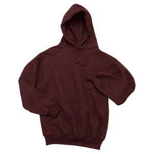 Sport-Tek Super Heavyweight Pullover Hooded Sweatshirt - Dark/All Maroon