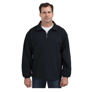 Port Authority Signature Sueded Finish Quarter-Zip Sweatshirt - Dark/All