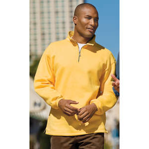 Port Authority Signature Sueded Finish Quarter-Zip Sweatshirt - Dark/All
