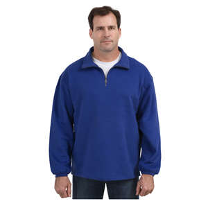 Port Authority Signature Sueded Finish Quarter-Zip Sweatshirt - Dark/All
