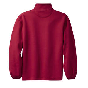 Port Authority Signature Sueded Finish Quarter-Zip Sweatshirt - Dark/All