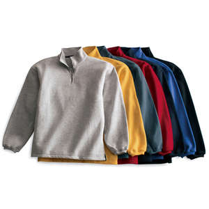 Port Authority Signature Sueded Finish Quarter-Zip Sweatshirt - Dark/All