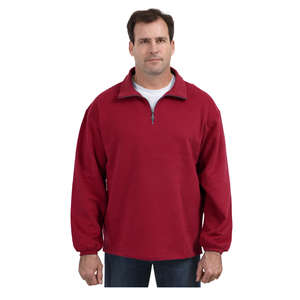 Port Authority Signature Sueded Finish Quarter-Zip Sweatshirt - Dark/All