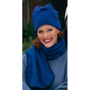 Port Authority R-Tek Fleece Scarf - Dark/All