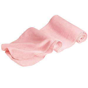 Port Authority Extra Long Fleece Scarf - Dark/All Pink, Light