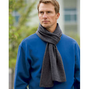 Port Authority Extra Long Fleece Scarf - Dark/All