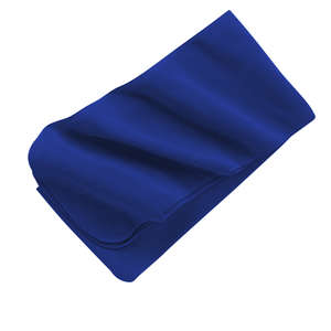 Port Authority Extra Long Fleece Scarf - Dark/All Blue, Royal