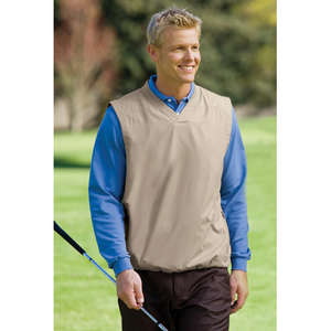 Custom Promotional Port Authority Pullover Wind Vest - Dark/All