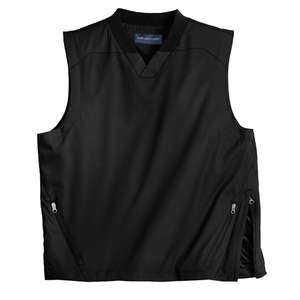 Port Authority Pullover Wind Vest - Dark/All Black