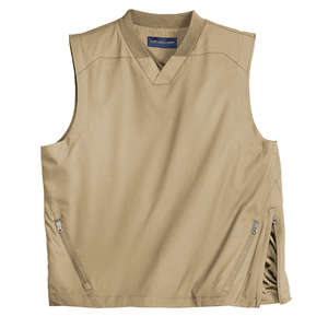 Port Authority Pullover Wind Vest - Dark/All Khaki
