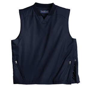 Port Authority Pullover Wind Vest - Dark/All Blue, Navy