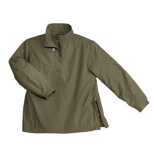 Port Authority Half-Zip Wind Jacket - Dark/All Green, Ivy