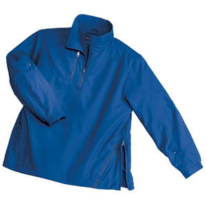 Port Authority Half-Zip Wind Jacket - Dark/All Blue, True