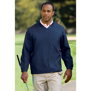 Custom Promotional Port Authority Pullover Wind Shirt - Dark/All