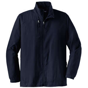 Custom Promotional Port Authority Full-Zip Wind Jacket - Dark/All