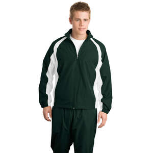 Sport-Tek 5-in-1 Performance Full-Zip Warm-Up Jacket - Dark/All