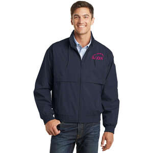 Custom Promotional Port Authority Classic Poplin Jacket - Dark/All
