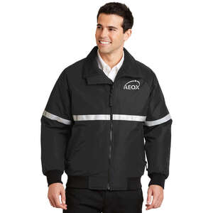 Custom Promotional Port Authority Challenger Jacket with Reflective Taping - Dark/All