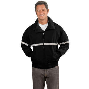 Port Authority Challenger Jacket with Reflective Taping - Dark/All