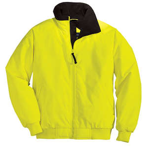 Port Authority Safety Challenger Jacket - Dark/All Yellow, Safety/Black