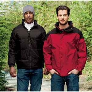 Port Authority Signature Down Jacket - Dark/All 