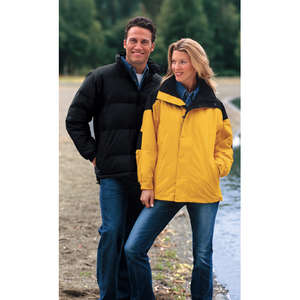 Port Authority Signature Down Jacket - Dark/All 