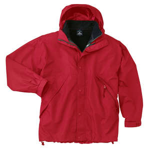 Port Authority 3-in-1 Jacket - Dark/All Red/Black