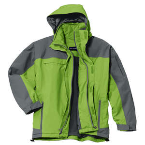 Port Authority Nootka Jacket - Dark/All Pistachio, Bright/Graphite