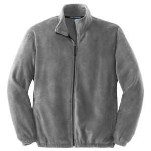 Port and Company Value Fleece Jacket - Dark/All Heather, Midnight