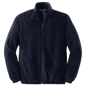 Port and Company Value Fleece Jacket - Dark/All Blue, Navy