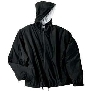 Port Authority Team Jacket - Dark/All Black/Gray, Oxford