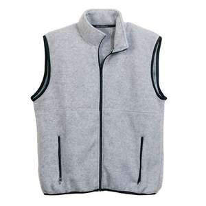 Port Authority R-Tek Fleece Vest - Dark/All Gray, Heather