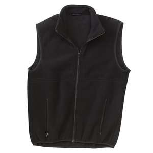 Port Authority R-Tek Fleece Vest - Dark/All Black