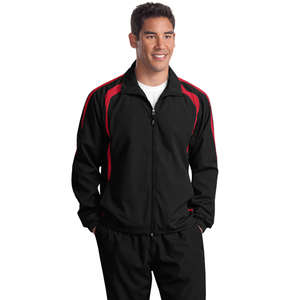 Sport-Tek Colorblock Raglan Jacket - Dark/All