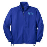 Logo Outerwear - Sport-Tek Full-Zip Wind Jacket - Dark/All